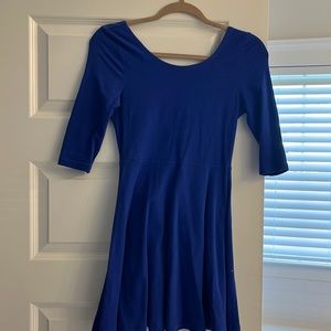 EXPRESS royal blue dress